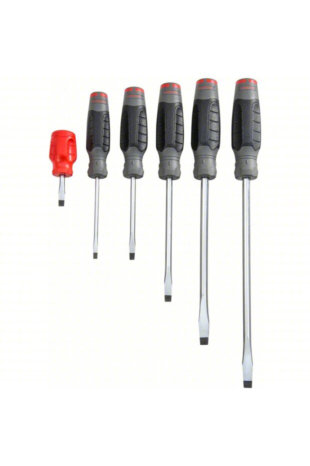 ® مجموعة براغي مسطحة مستديرة مكونة من 6 قطع - J1206SRFF