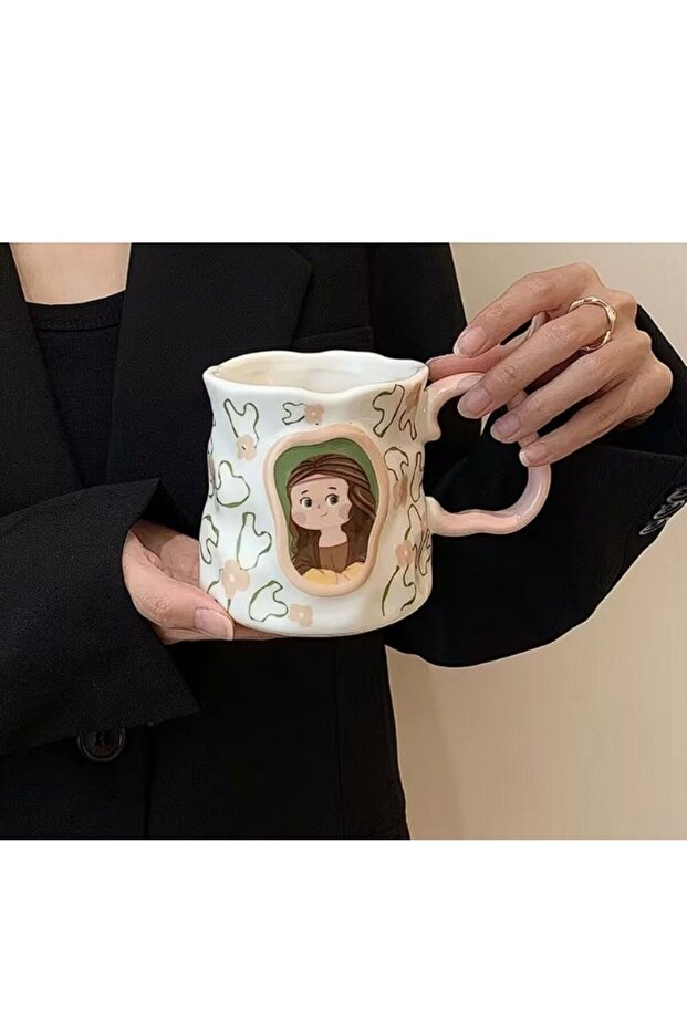 Mona Lisa Tasarım Kupa - 3