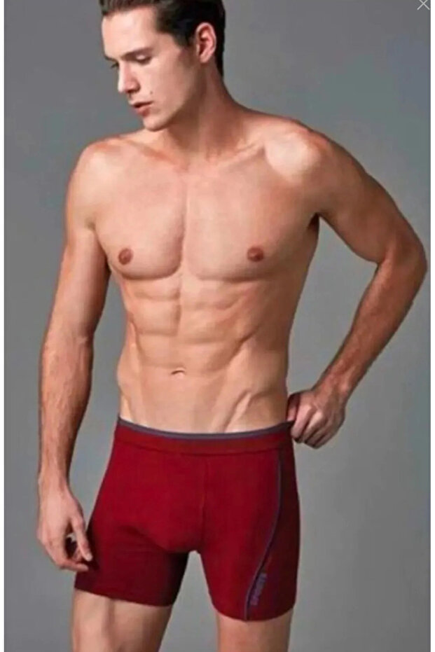 Erkek, %95 Cotton, %5 Elastan, Compact, 10'lu Boxer - 1