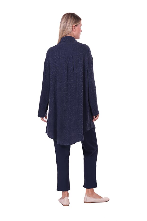 Cămașă Python ALBASTRU ÎNCHIS - 3