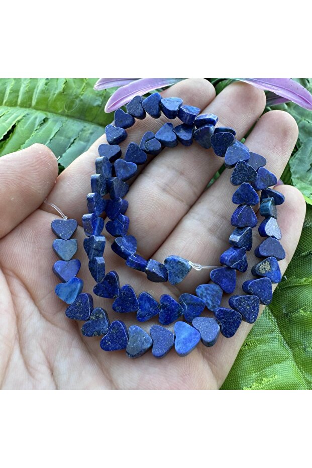 سلسلة قلب صغيرة من حجر اللازورد - 1