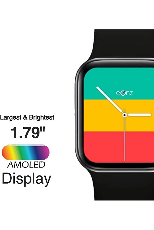 ساعة ذكية بشاشة AMOLED فائقة السطوع مقاس 1.79 بوصة - 6