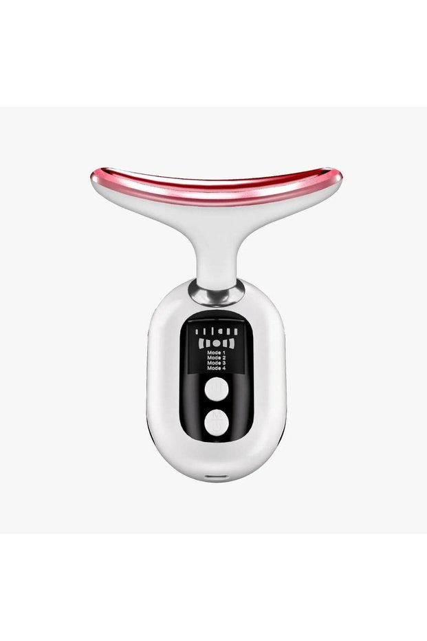 Lifestyle Face & Neck Light Therapy Massager with Vibration, Warm Massage & Type-C