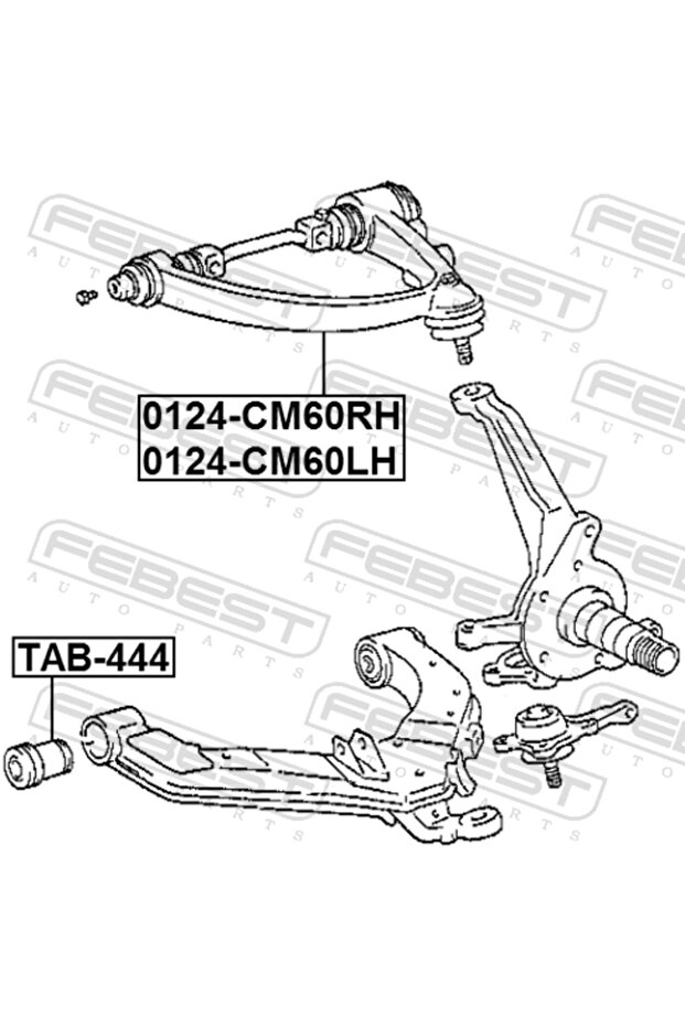 الذراع الأمامي العلوي الأيسر - 0124-CM60LH - 3