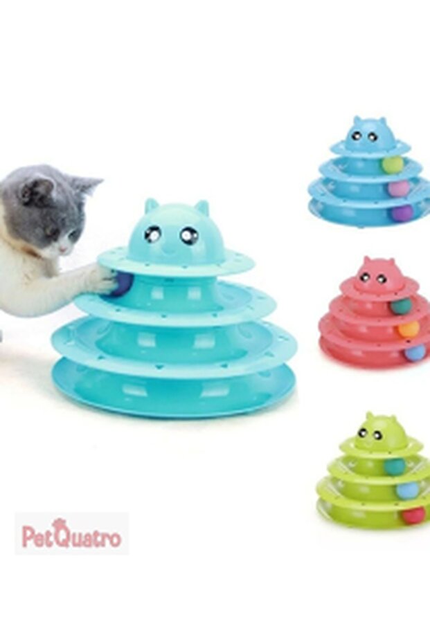 Three-Decker Cat Toy