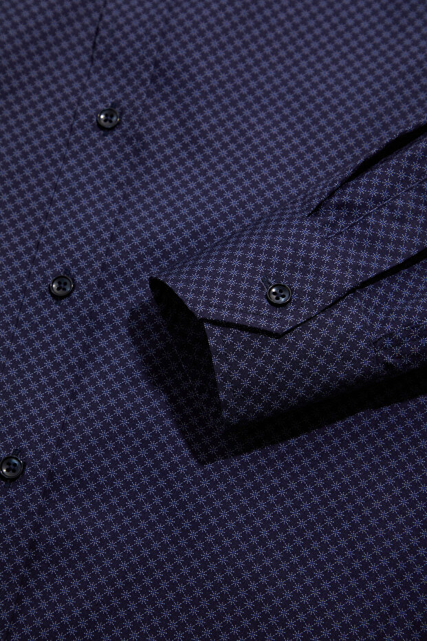 BASKI DESENLİ GÖMLEK - 4