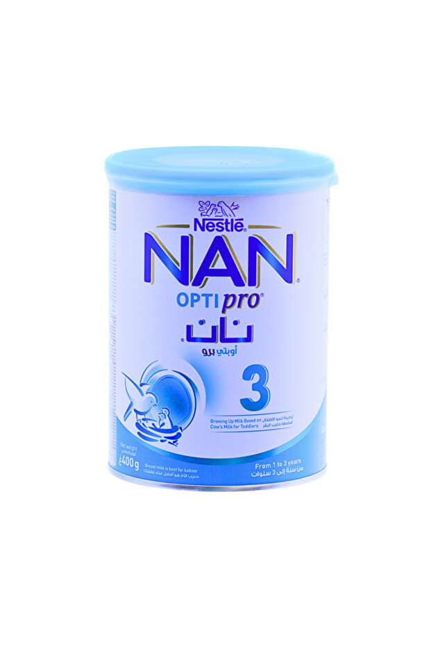 حليب أوبتي برو 3 للأطفال من عمر سنة إلى 3 سنوات، 400 غرام