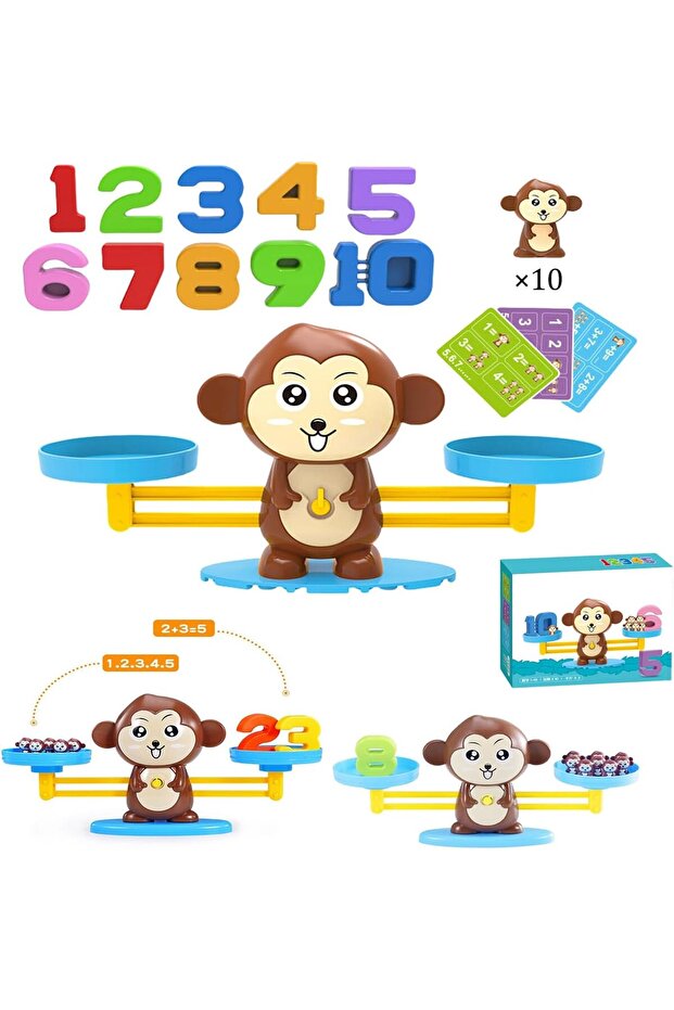Monkey Balance Math Game - 1