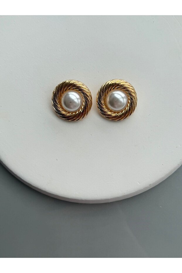 Çelik Mineli Küpe - 1