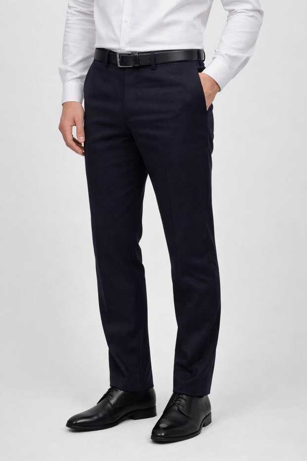 Caserta Classic Fit Stretch Fabric Men's Canvas Pants - 7515