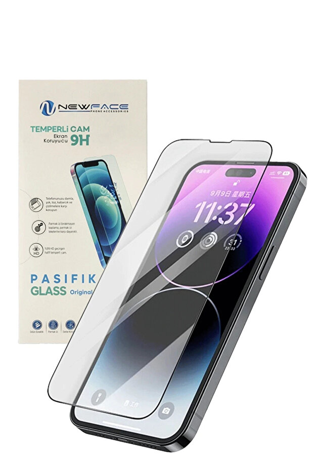 واقي شاشة LVSQVR لهاتف iPhone 16 من الزجاج (154129).