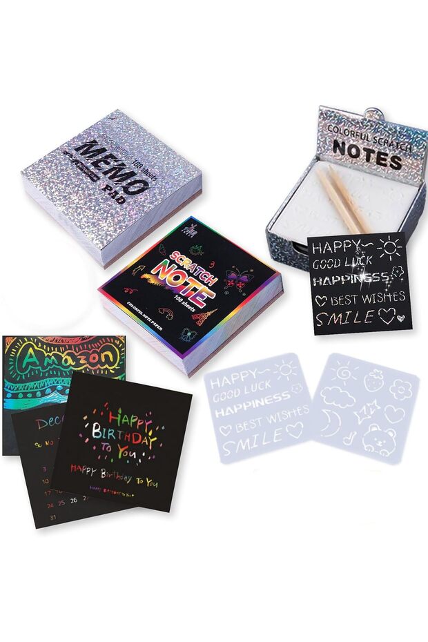 Kastweef Rainbow Scratch Paper - 1