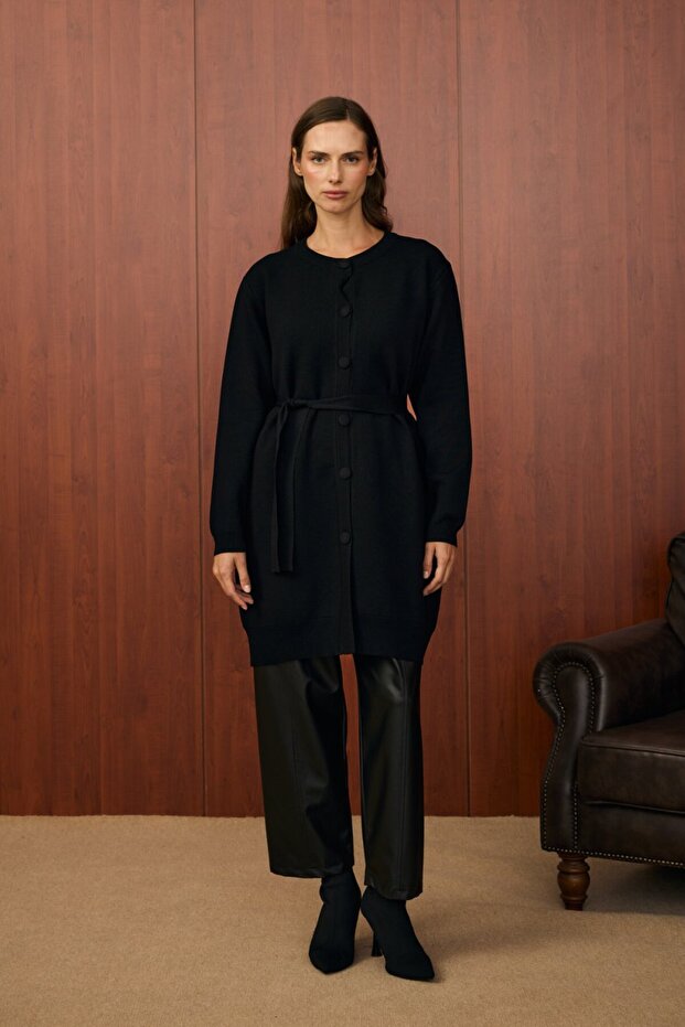 Bomber Hırka-Siyah - 5