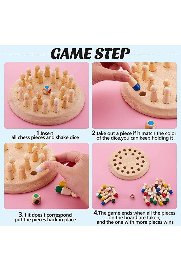 لعبة شطرنج الذاكرة الملونة - 2