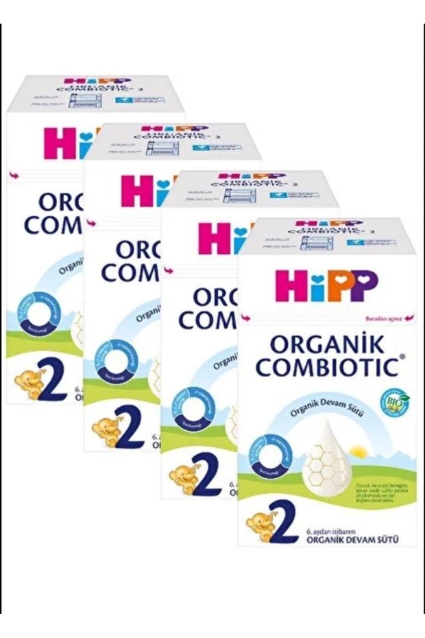 2 Organik Combiotic Devam Sütü 600 gr ( 4 Lü ) - 1