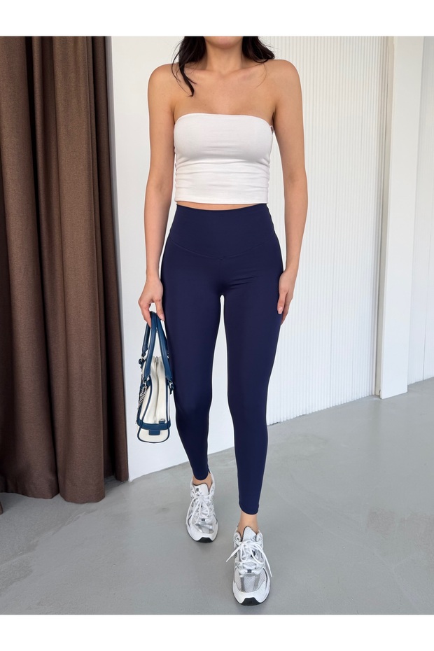 Sz 2012 Dark Blue Tights High Waist, t Shaping / Sculpting and Flexible