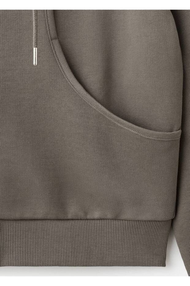 Kapüşonlu sweatshirt - 5