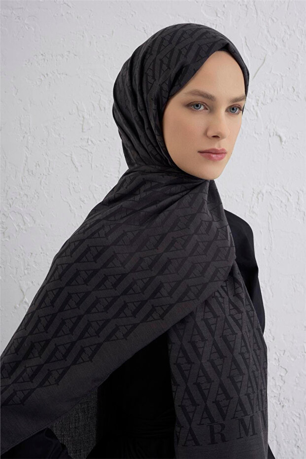 Monogram Pattern Edition Shawl 08 - 2