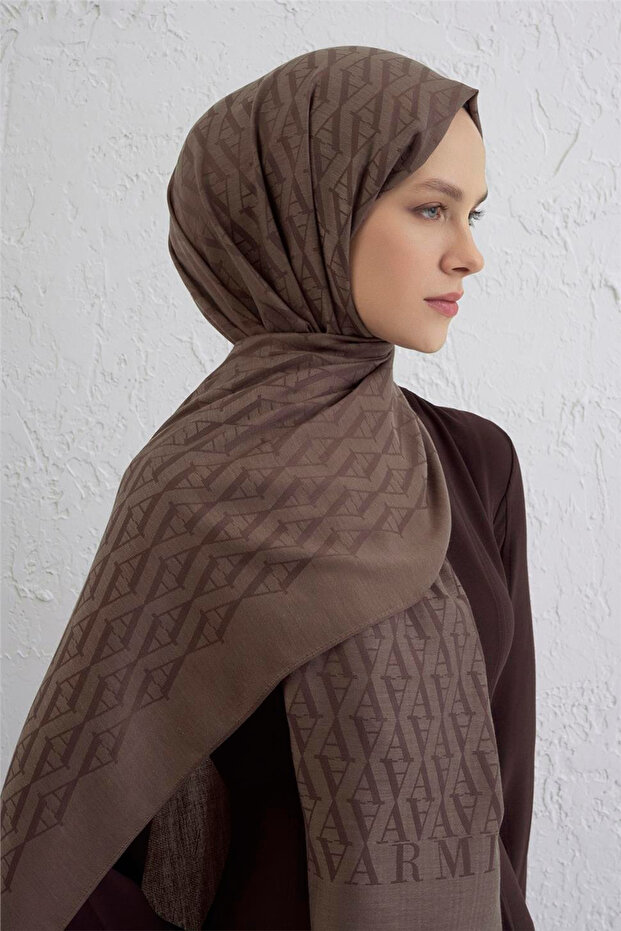 Monogram Pattern Edition Shawl 12 - 3