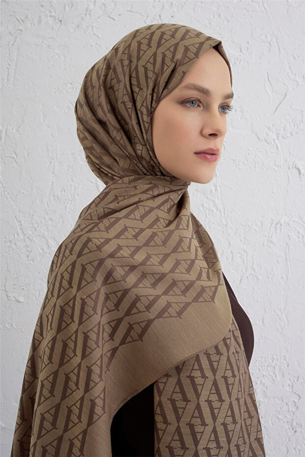 Monogram Pattern Edition Shawl 13 - 2