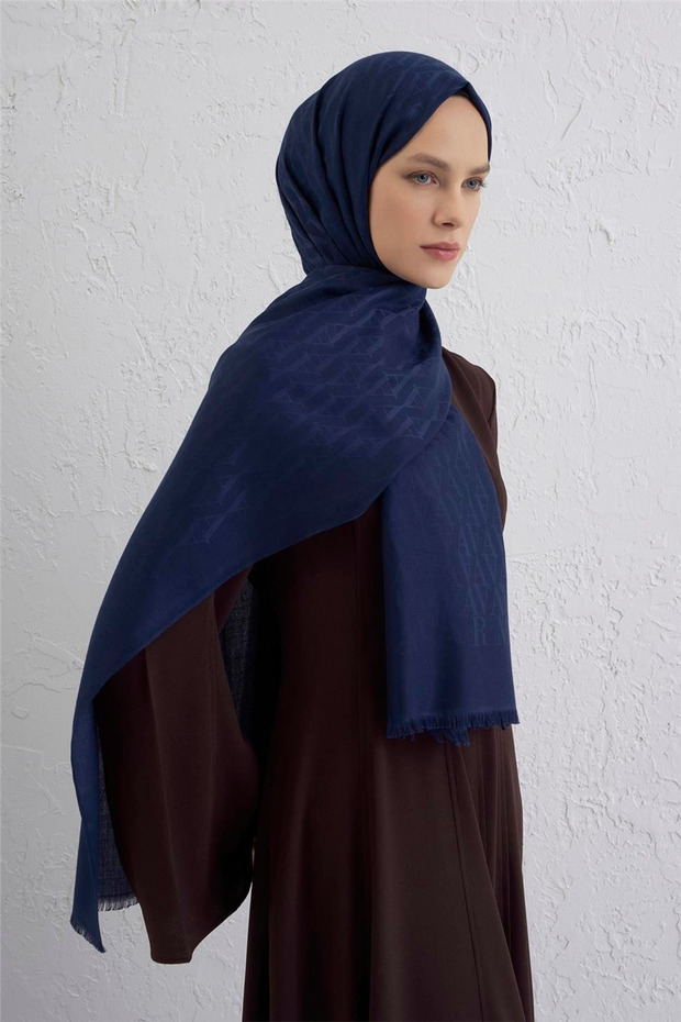 Monogram Pattern Edition Shawl 03 - 2