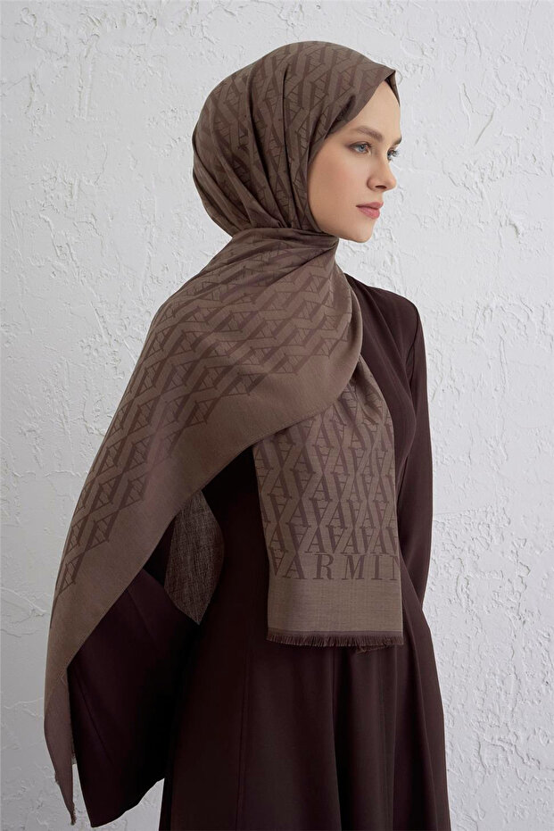 Monogram Pattern Edition Shawl 12 - 4