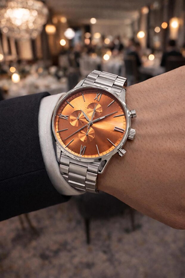 Çelik Kordon Erkek Kol Saati - 1