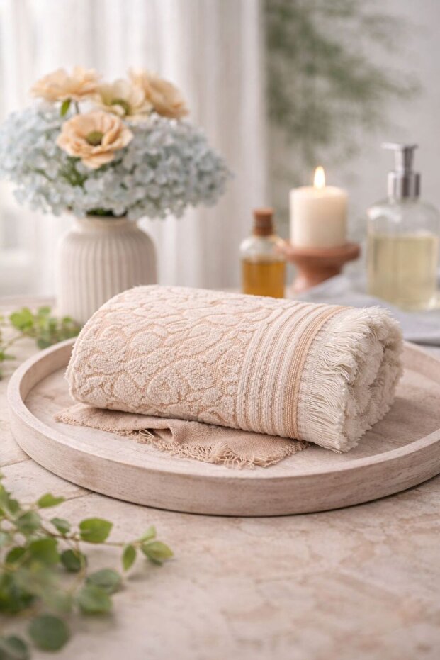 100% Cotton 50X92Cm Lux Guest Towel