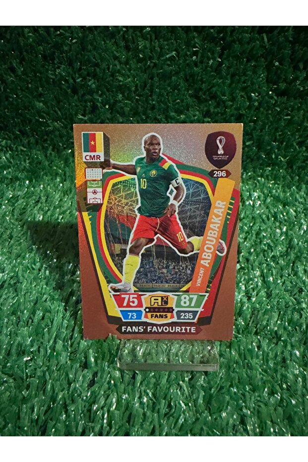 Vincent Aboubakar Fans' Favorite 2022 Qatar World Cup Game Card