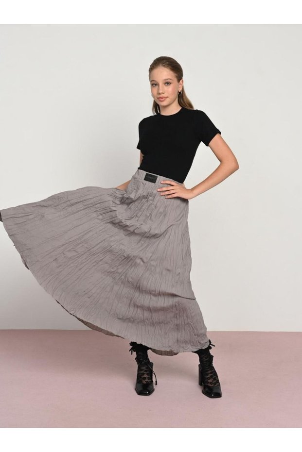 Girl's 7983 Sports Lycra Long Skirt