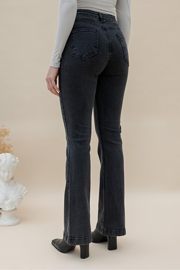 İspanyol Paça Jeans - 3