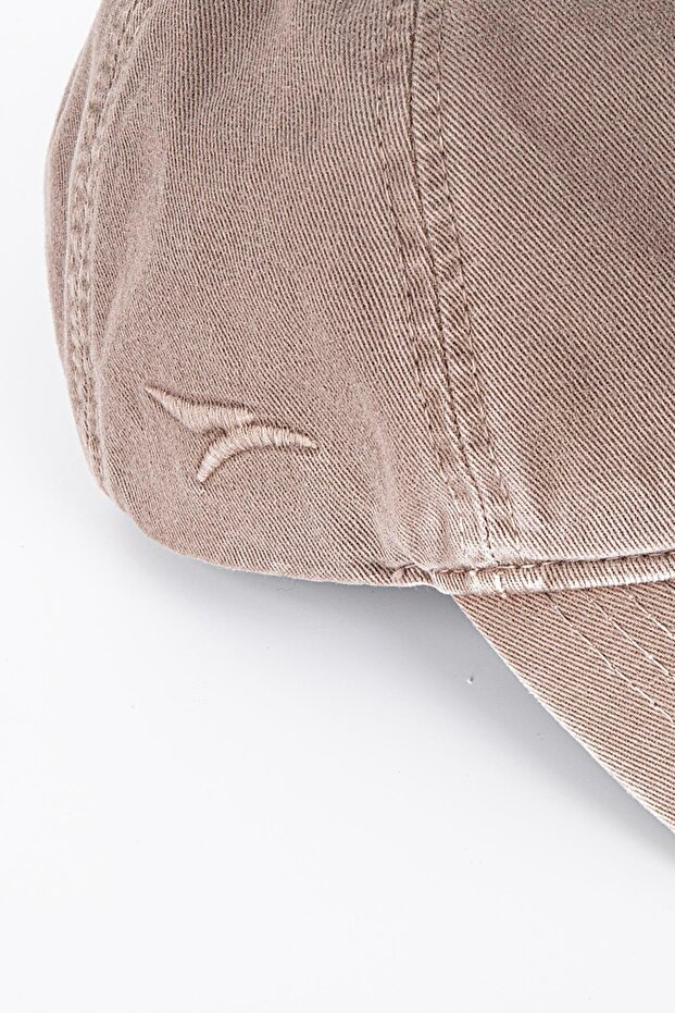 قبعة رجالية بلون بني فاتح - 7