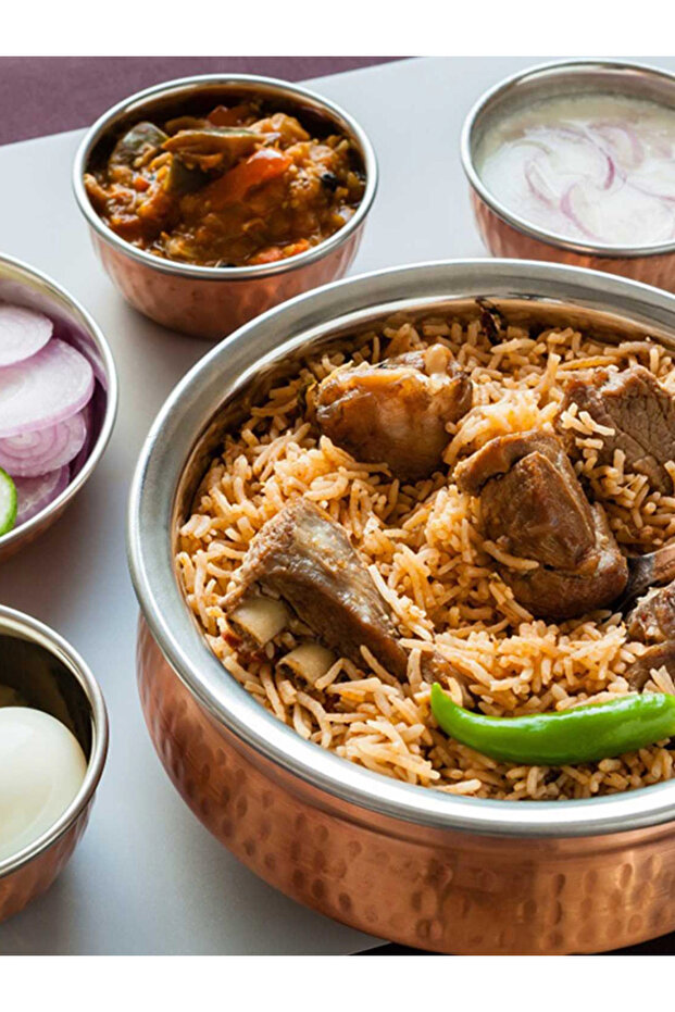 قدر نحاسي بدون غطاء - 4