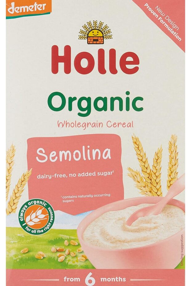 Organic Wholegrain Semolina Cereal