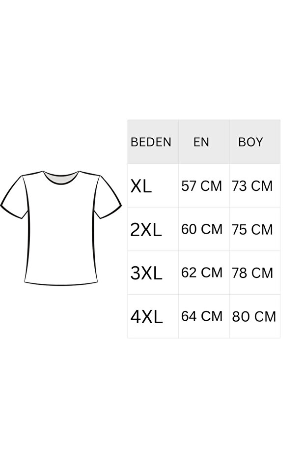 Erkek Basic Günlük Tişört – Düz Model Pamuklu - 4