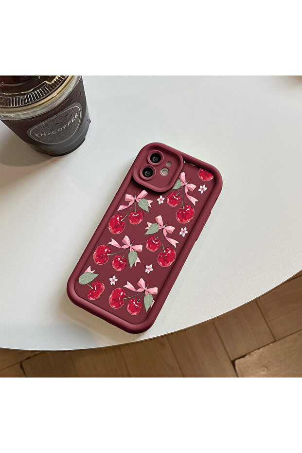 جراب هاتف من السيليكون الناعم بنمط الفاكهة متوافق مع كاميرا تكنو كامون 20 مع حماية للكاميرا - 6