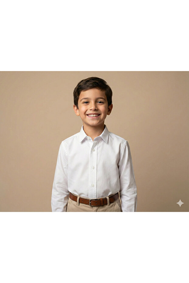 Erkek Çocuk Basic Gömlek - 1