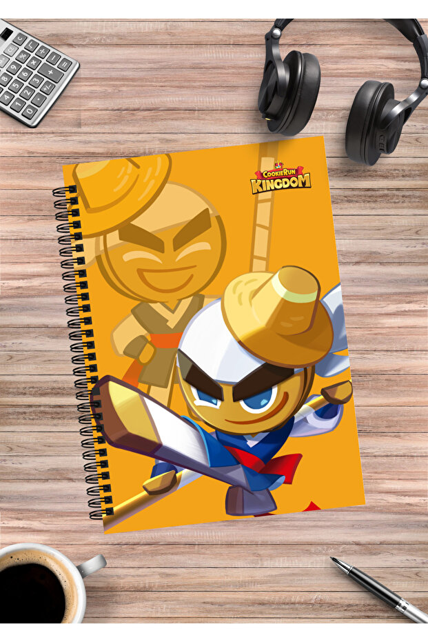 Cookie Run Kingdom Anime Spiral Notebook A5 (50 Sheets)