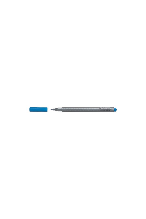 Faber-Castell Finepen Pen 0.4 mm Blue (Pack of 10)
