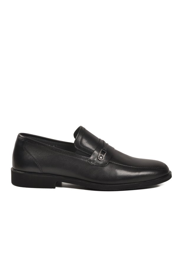 Black Genuine Leather Men's Classic Shoes 00881-26K m