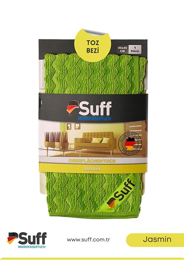 Jasmin Yasemin Surface Cleaning Cloth 40X40 | Multi-Purpose Kitchen Cloth - Green