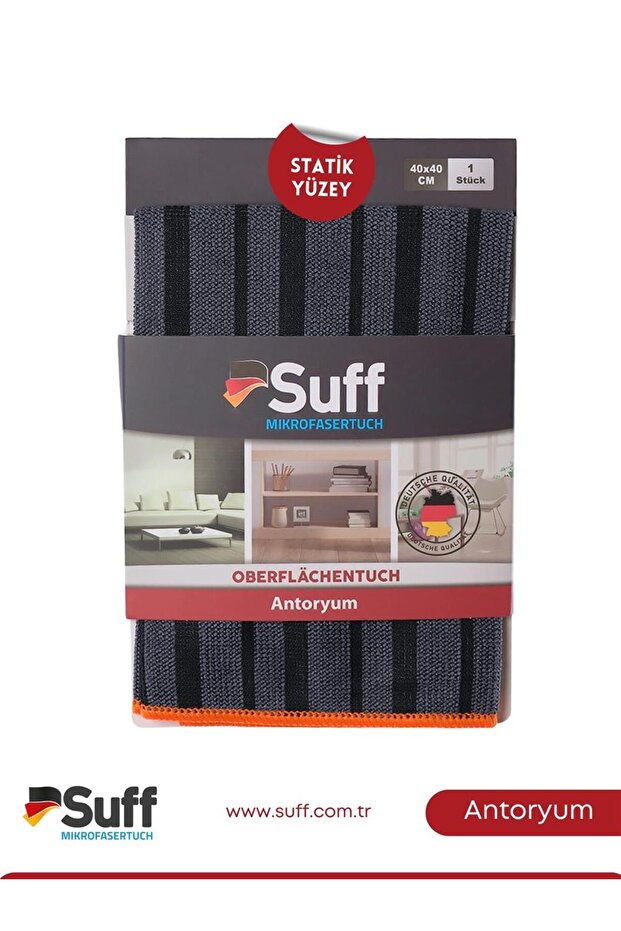 Antoryum Microfiber Multi-Purpose Static Surface Dusting Cloth 40X40 cm Green