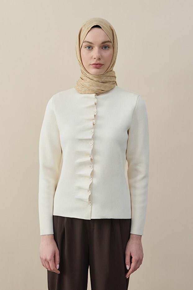 Ck Cashmere Silk Shawl Light Beige