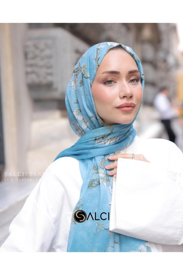 Vangogh Dubai Cotton Shawl
