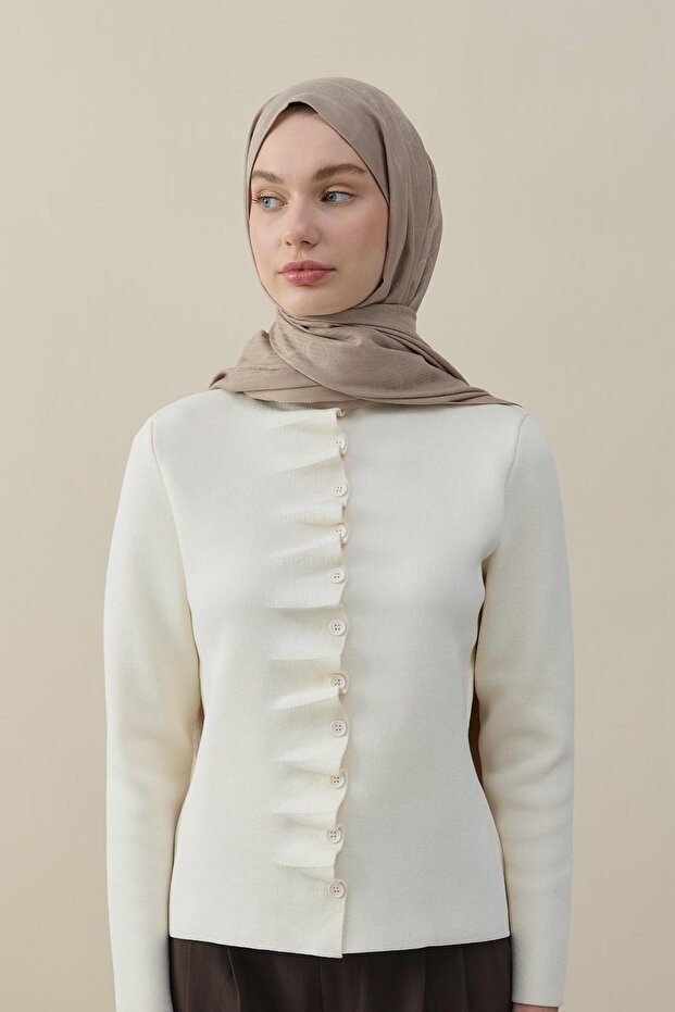 Ck Cashmere Silk Shawl Mink