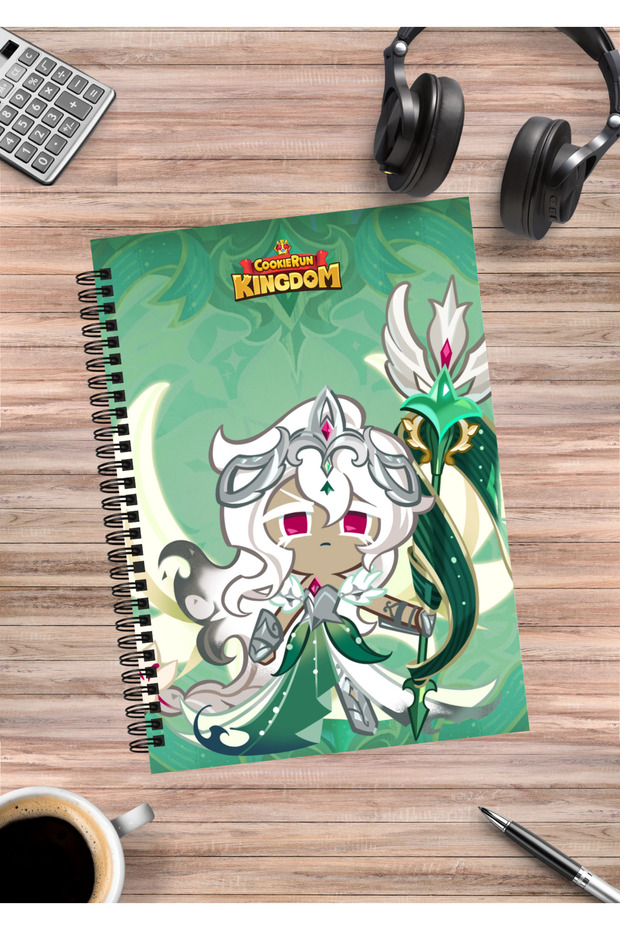 Cookie Run Kingdom Anime Spiral Notebook A5 (50 Sheets)