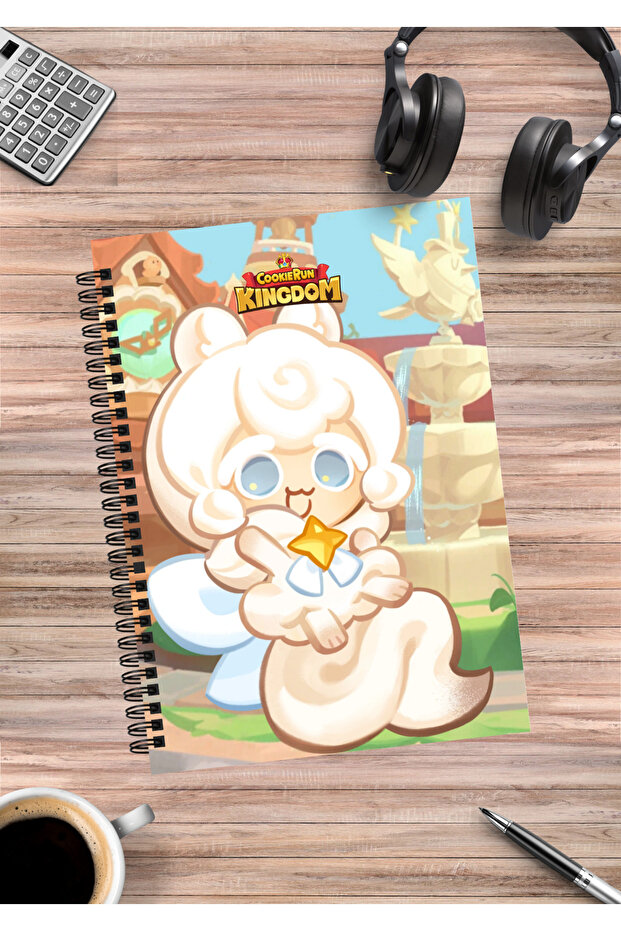 Cookie Run Kingdom Anime Spiral Notebook A5 (50 Sheets)
