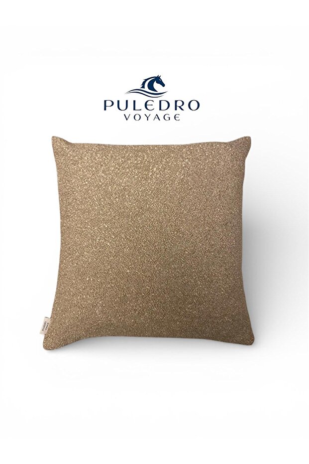 Decorative Textured Curl Throw Pillow Cover 45X45Cm Soft Pillowcases Sofa Chair Cushion Cover
