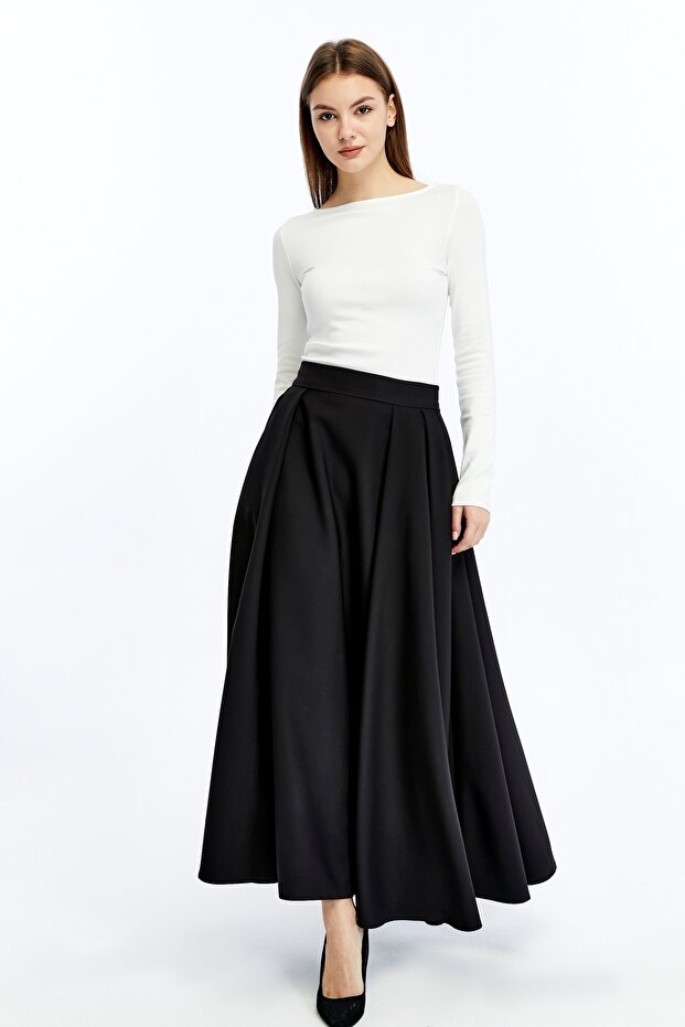 Astarlı Krep Etek - 2