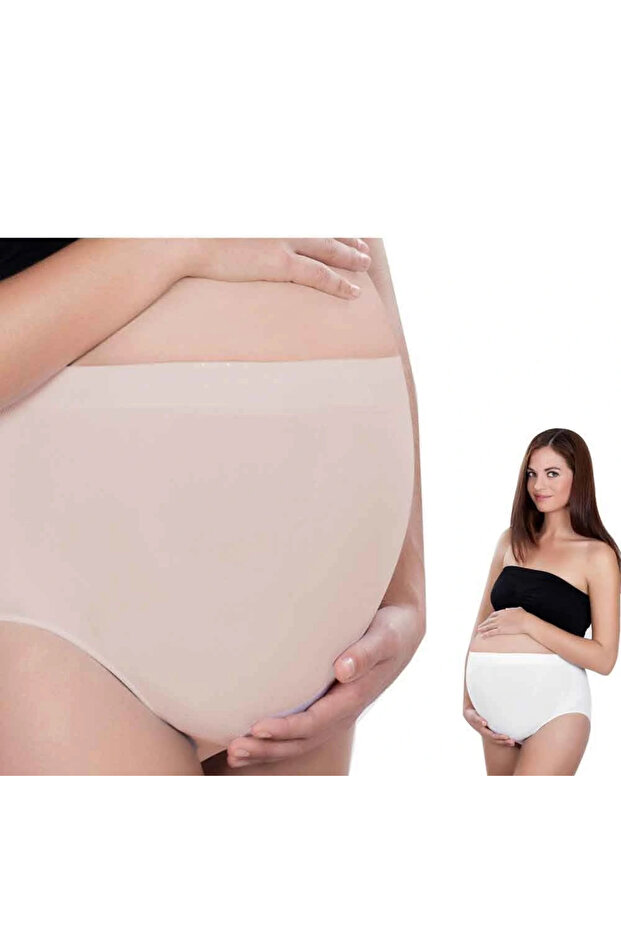 Maternity Panties Ecru Large